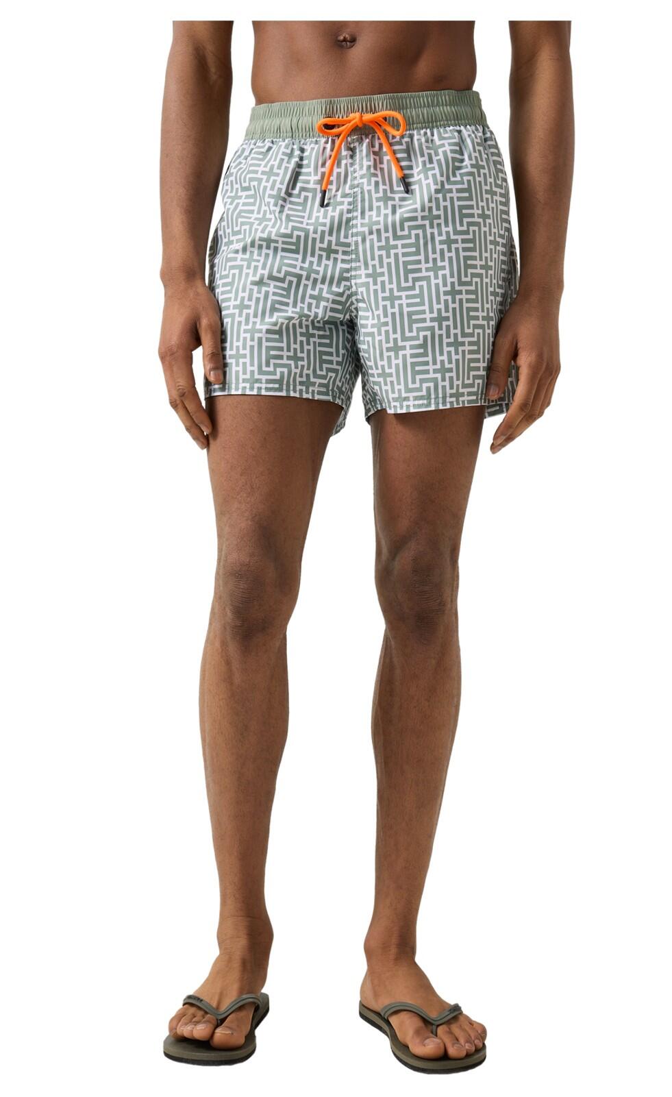 BOGNER FIRE + ICE Bogner Fire + Ice Herren Badeshorts NELSON2 light grey 4/5
