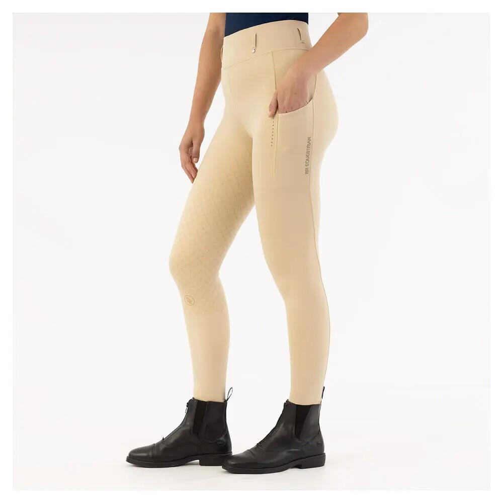 Pantalón de equitación Full Grip BR Equitation Kimore 3/4