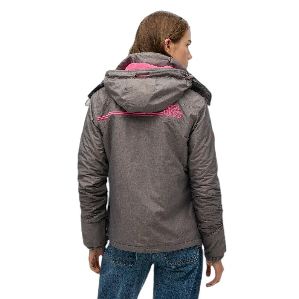 Windjacke mit Kapuze, Damen Superdry Pop Zip Arctic SD 5/6