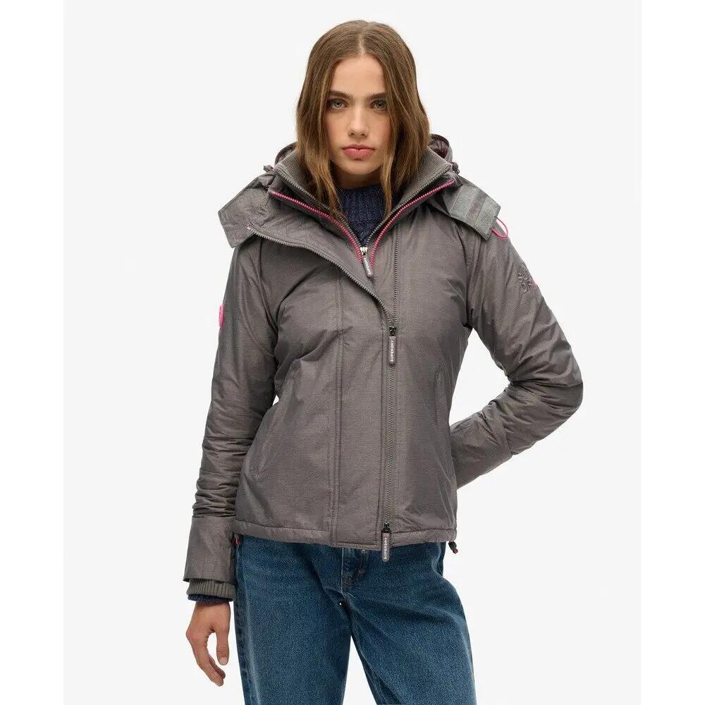 Windjacke mit Kapuze, Damen Superdry Pop Zip Arctic SD 4/6