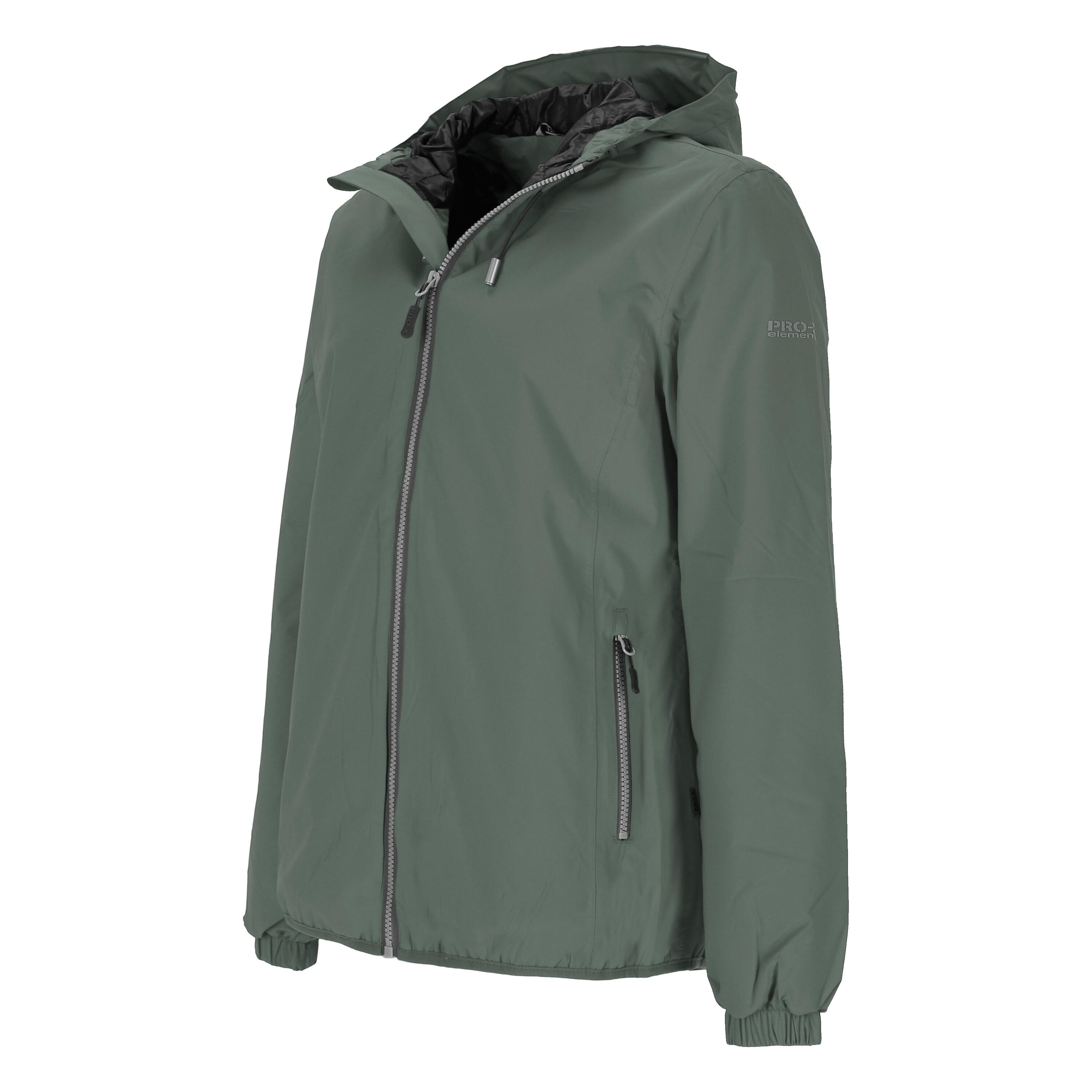 Giacca da transizione da donna BERTA Verde scuro 2/4