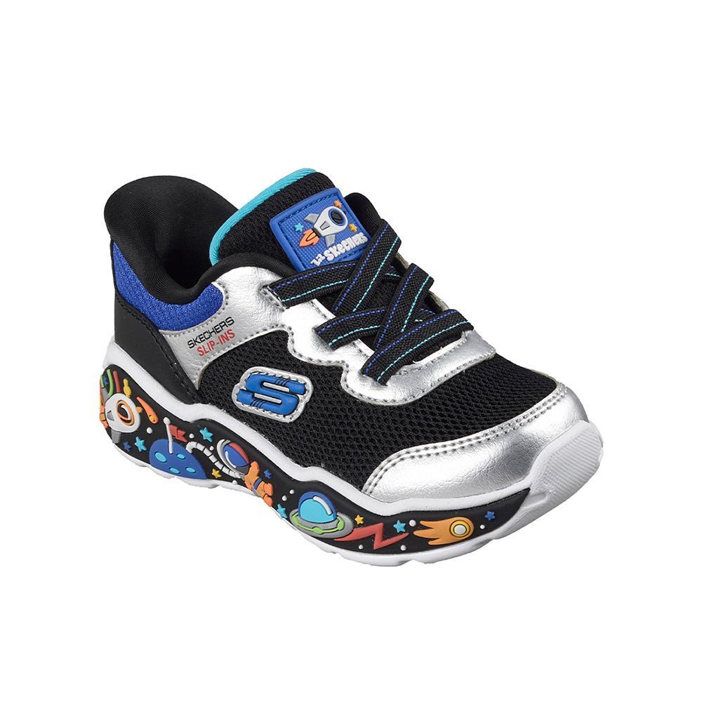 Sapatilhas Skechers Menino Play Scene em Preto 2/4