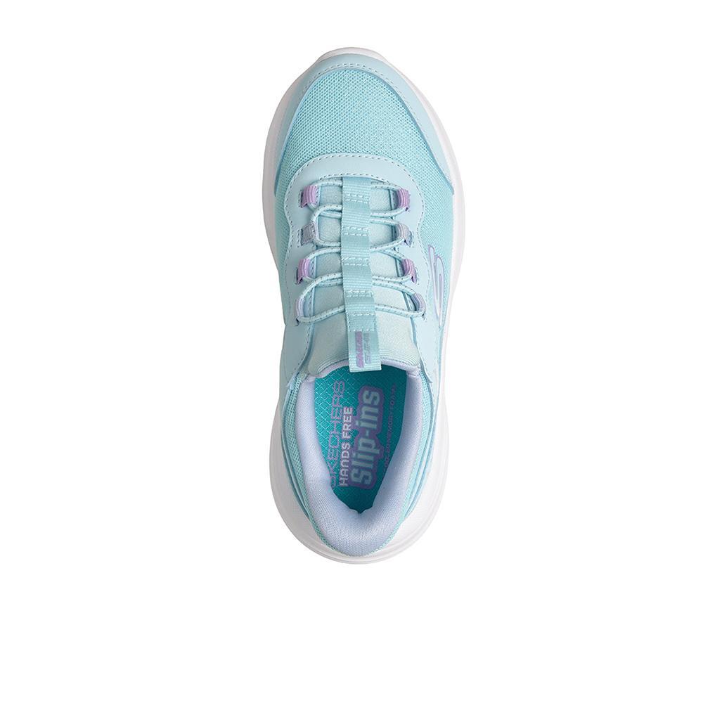 Zapatillas Skechers Niña Bounder Pro Menta 3/4
