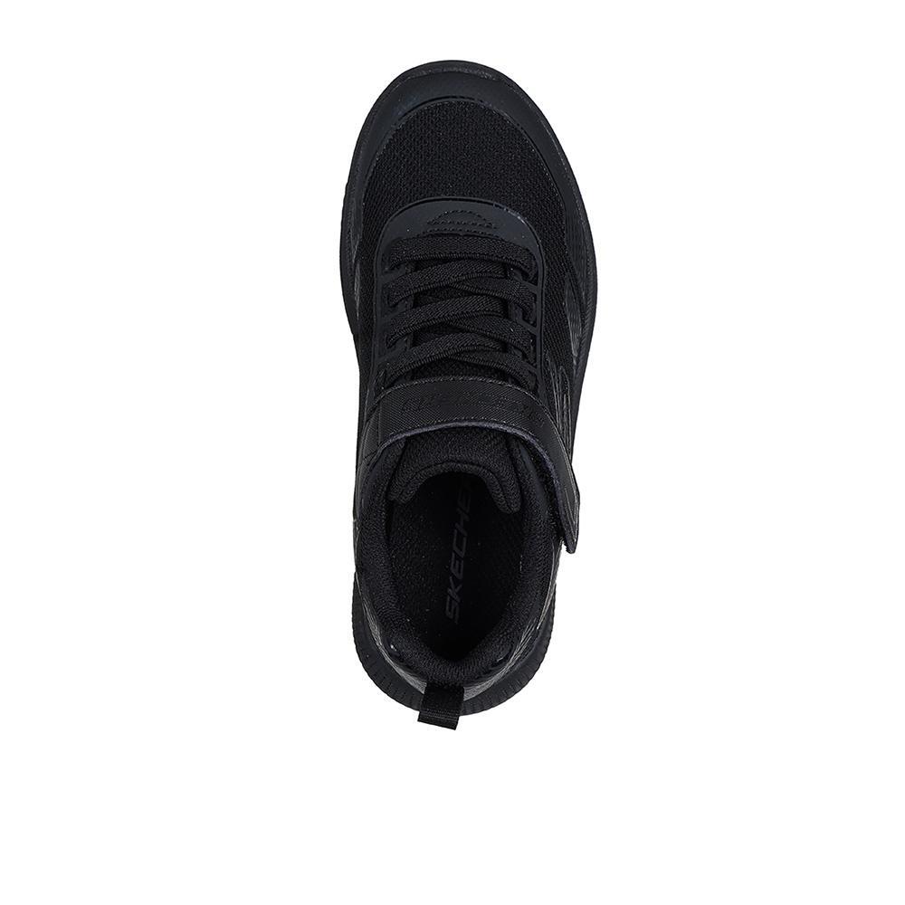 Zapatillas Skechers Niño Microspec Advance Oasis Poi Negro 3/4