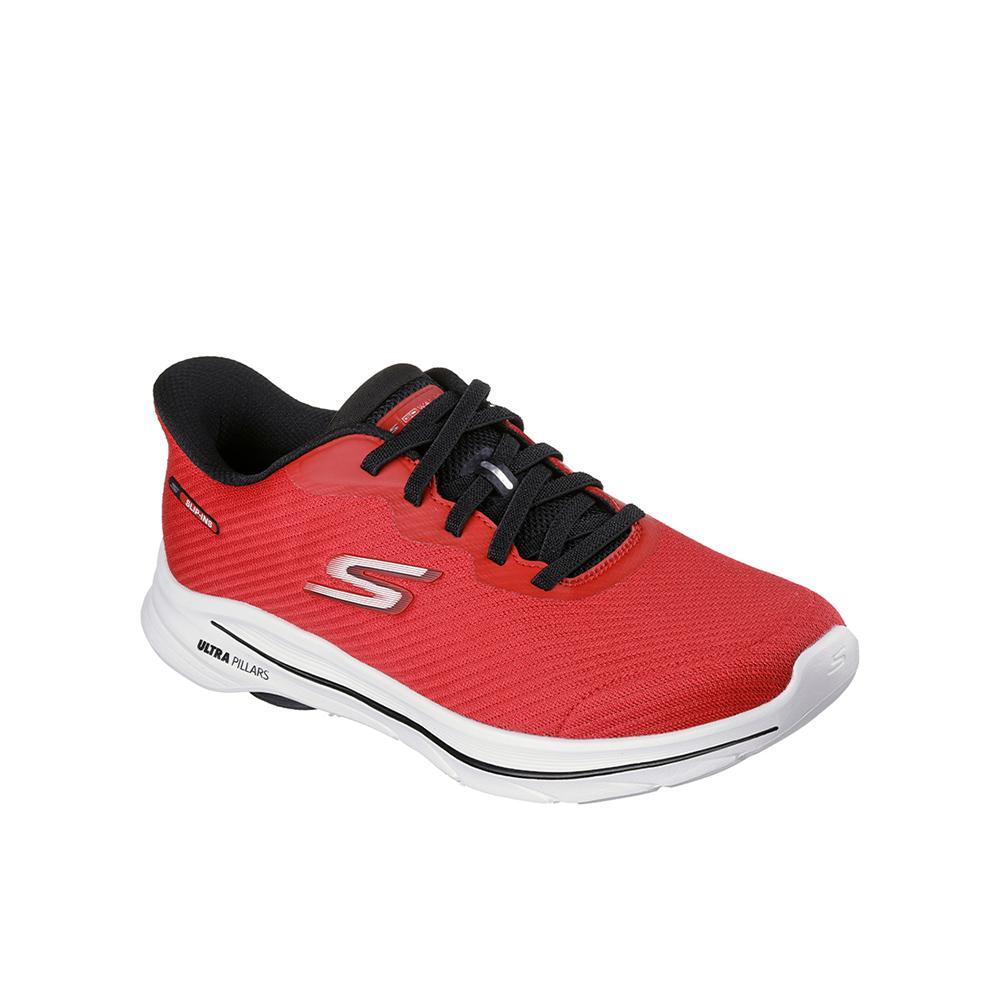 Zapatillas Skechers Hombre Go Walk 8 Pate Rojo 2/4