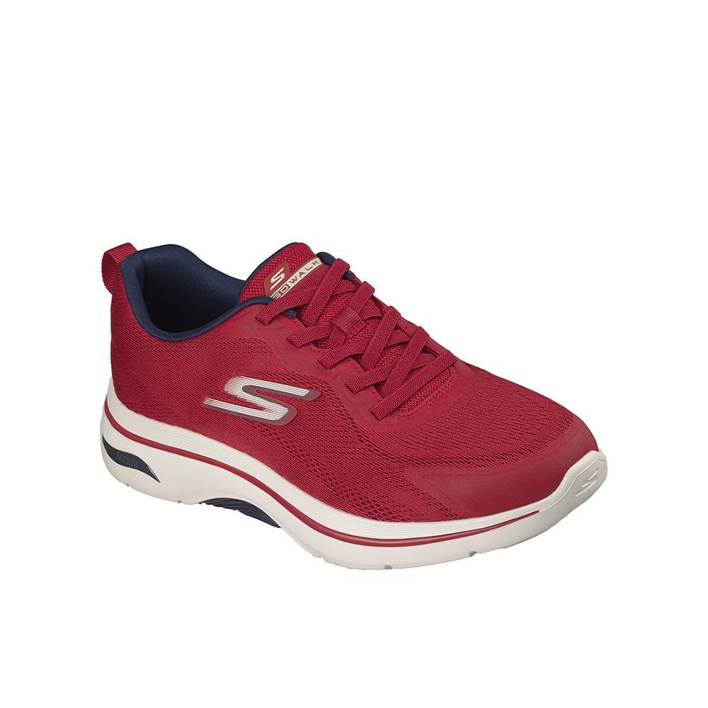 Zapatillas Skechers Hombre Go Walk Arch Fit 2.0 Rojo 2/4