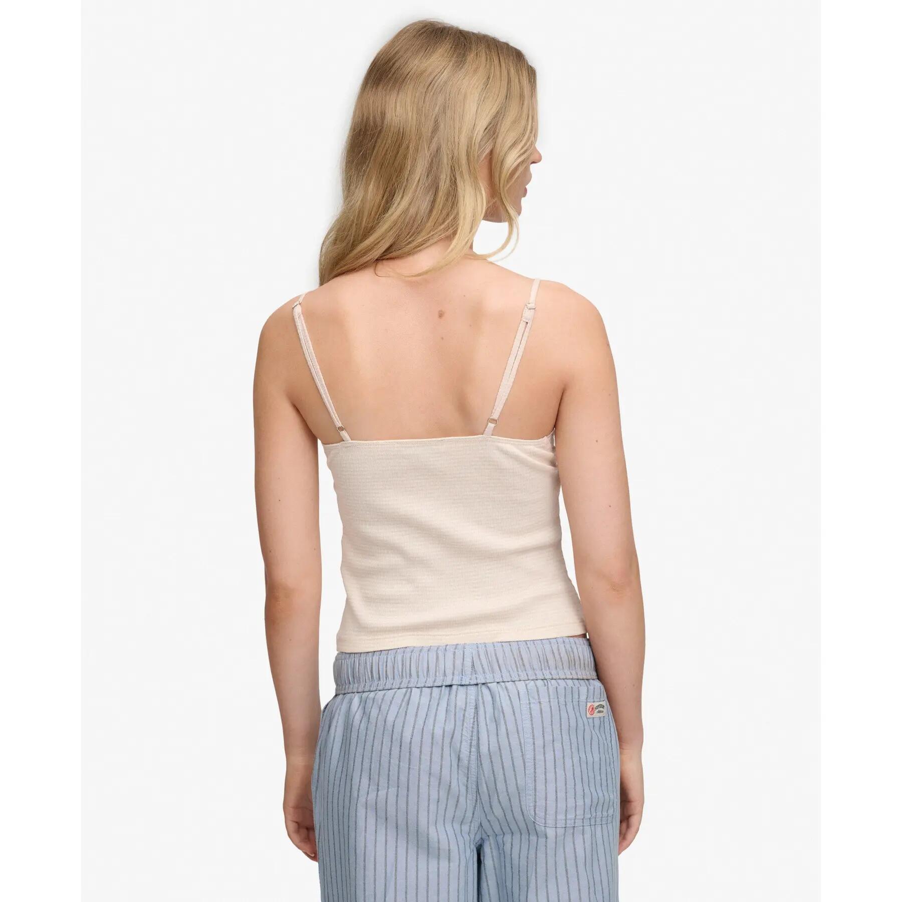 Débardeur gaufré col V femme Superdry Athletic Essential 5/7