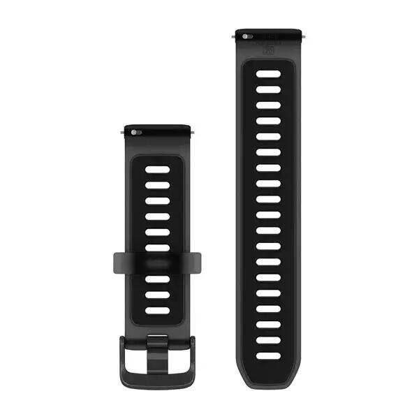 Silicone Horlogeband met Grijze Gesp Garmin Quick Release 2/2
