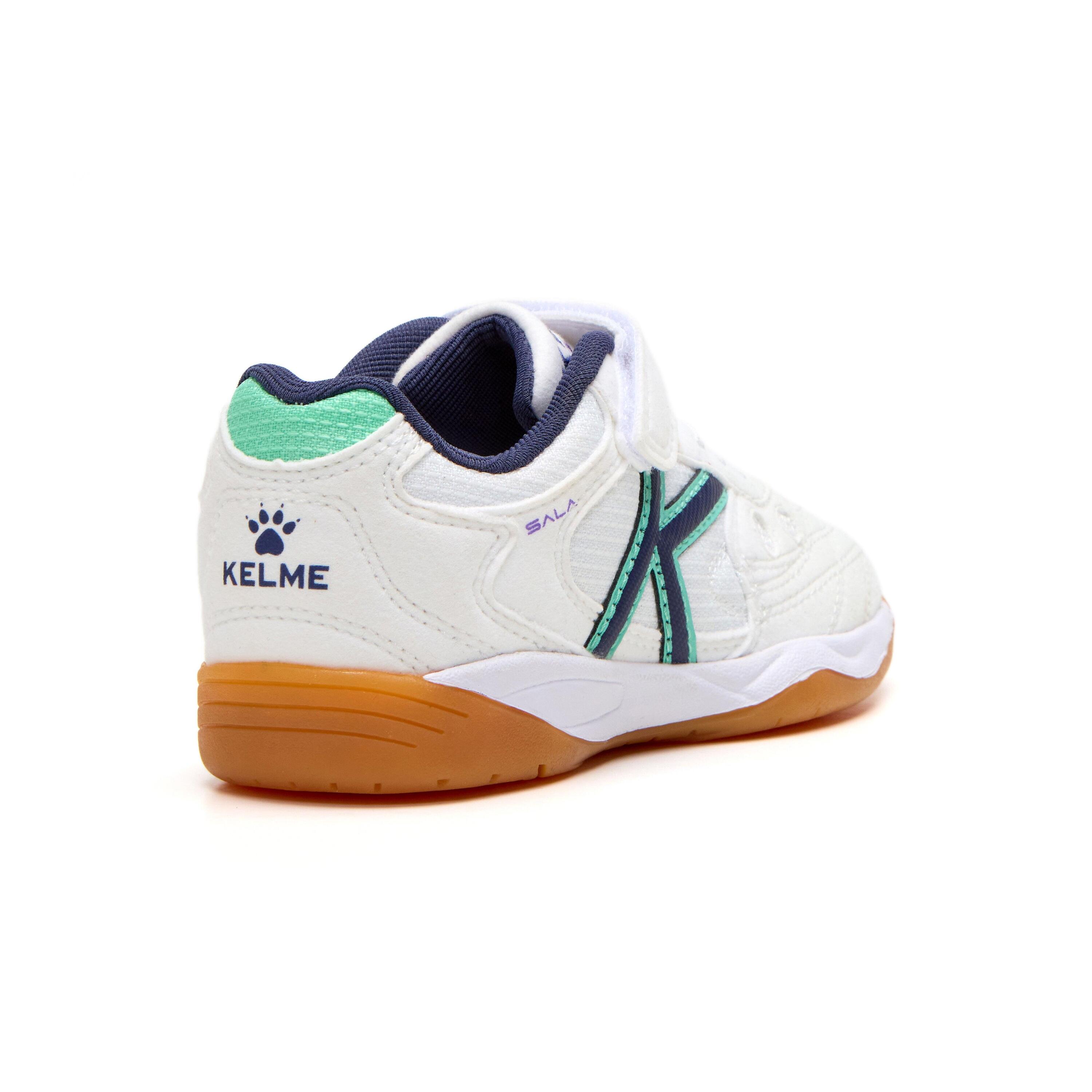 Kelme Zapatillas De Niño Indoor Copa Elastic Blanco Unisex 3/4