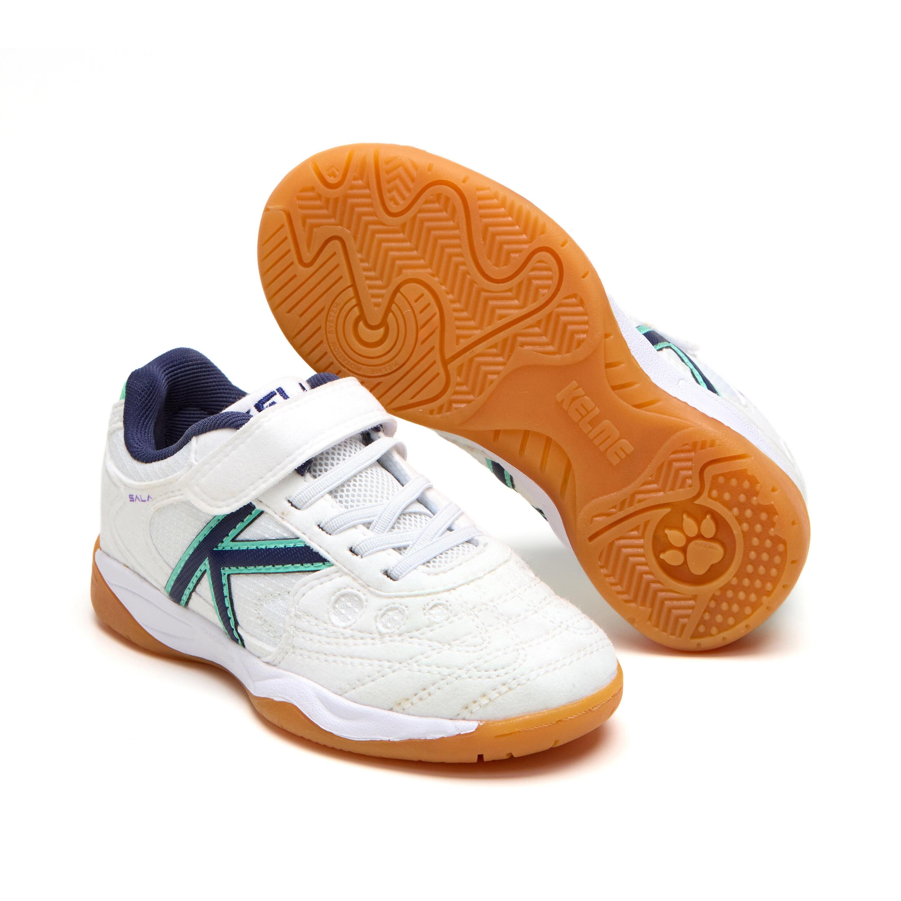 Kelme Zapatillas De Niño Indoor Copa Elastic Blanco Unisex 2/4