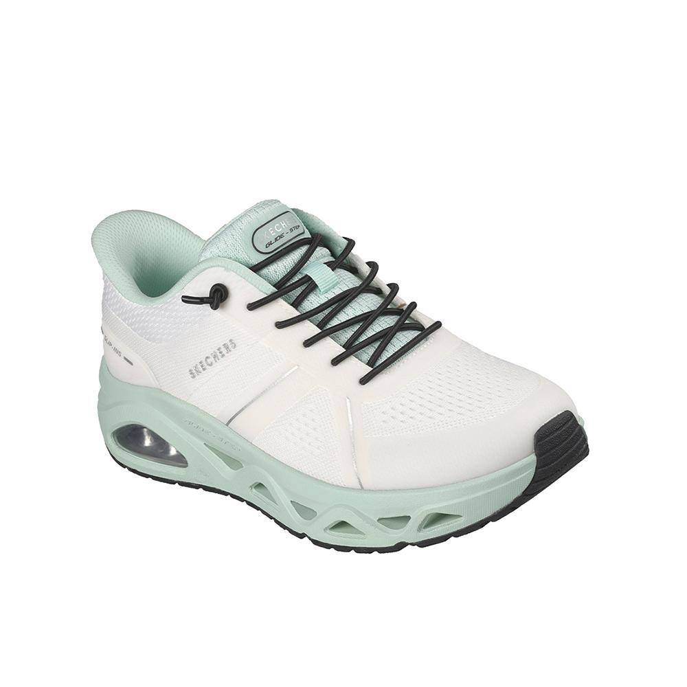 Sapatilhas Skechers Mulher Uno Glide-step em Branco 2/4