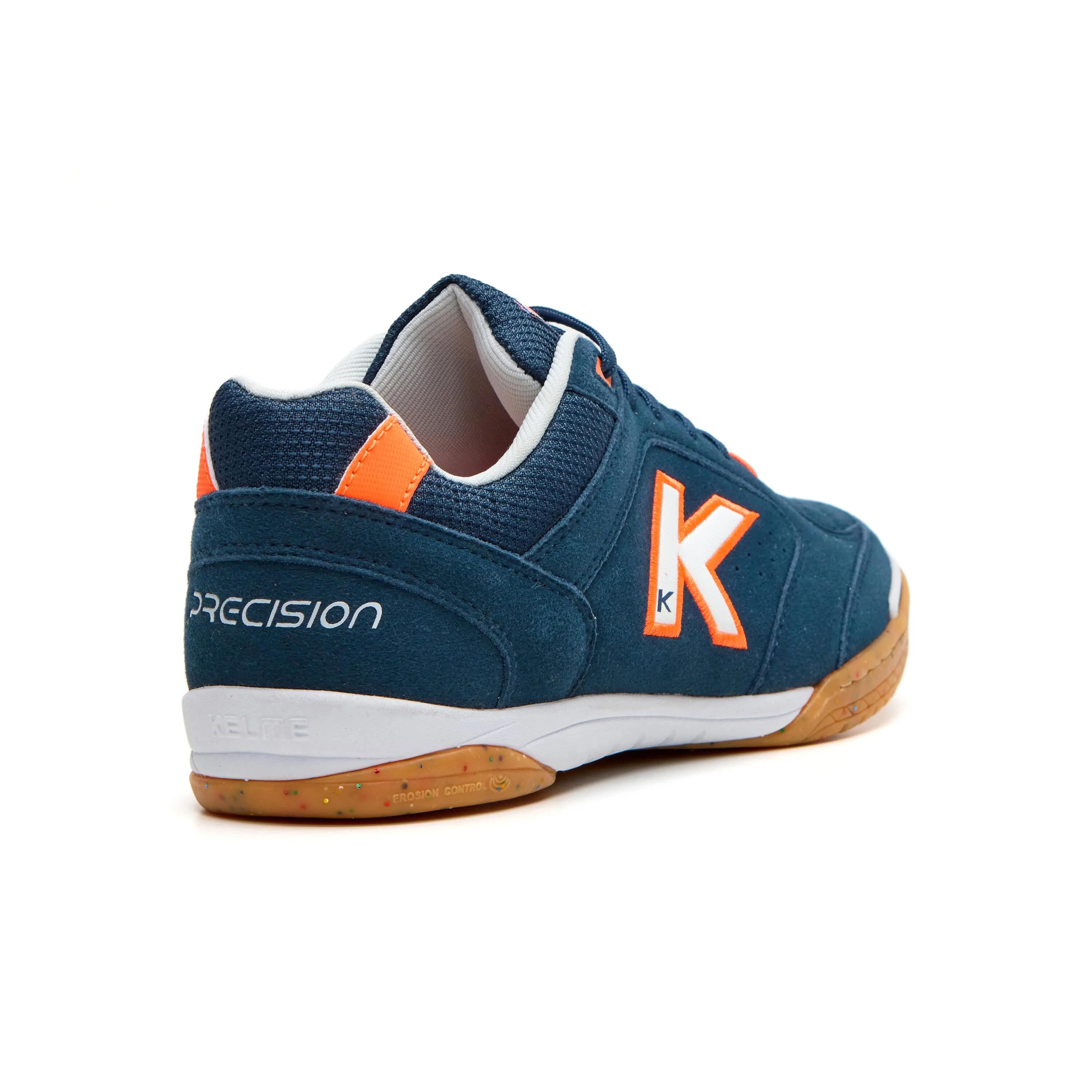 Kelme Zapatillas De Fútbol Sala Precision Azul Unisex 3/6
