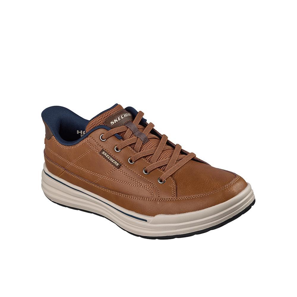 Sapatilhas Skechers Homem Sterling em Castanho 2/4