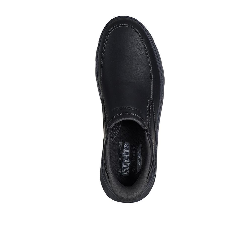 Sapatos Skechers Homem Arch Fit Garza Umar em Preto 3/4