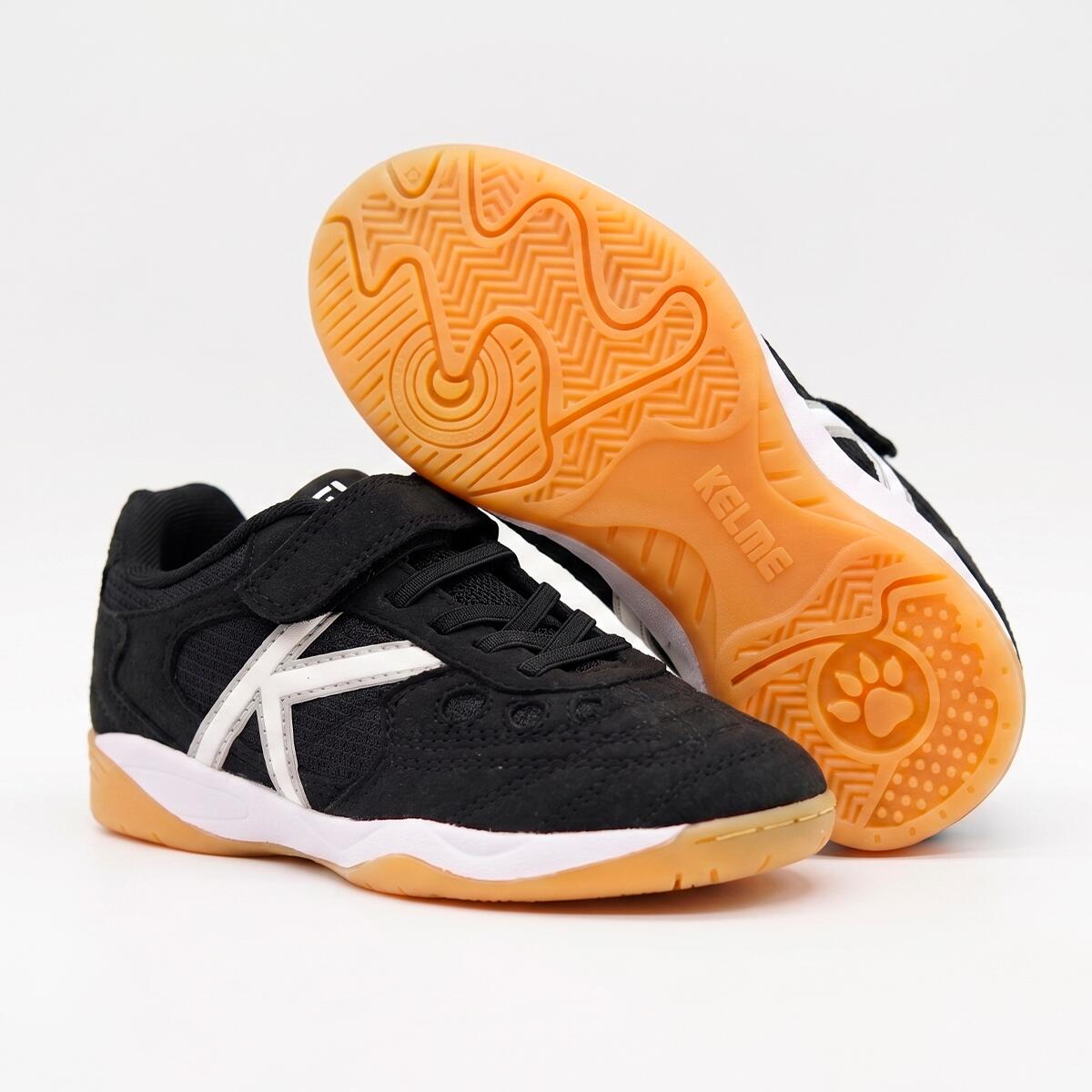 Kelme Zapatillas De Niño Indoor Copa Elastic Negro Unisex 2/4