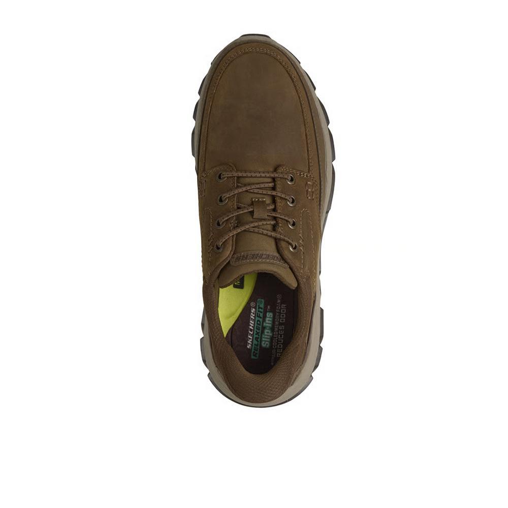Zapatos Skechers Hombre Santoro Marrón 3/4