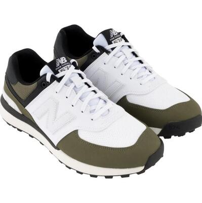 New balance 574 greens vs, golfschoenen voor heren, olijfgroen