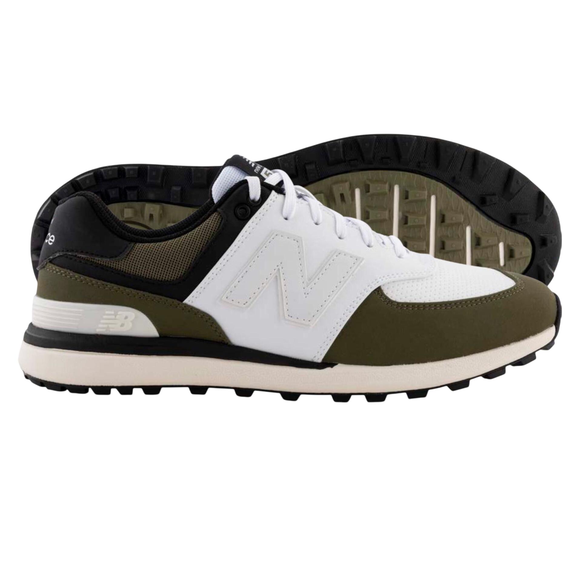 New Balance 574 Greens VS, Chaussures de golf pour homme, vert olive 7/7