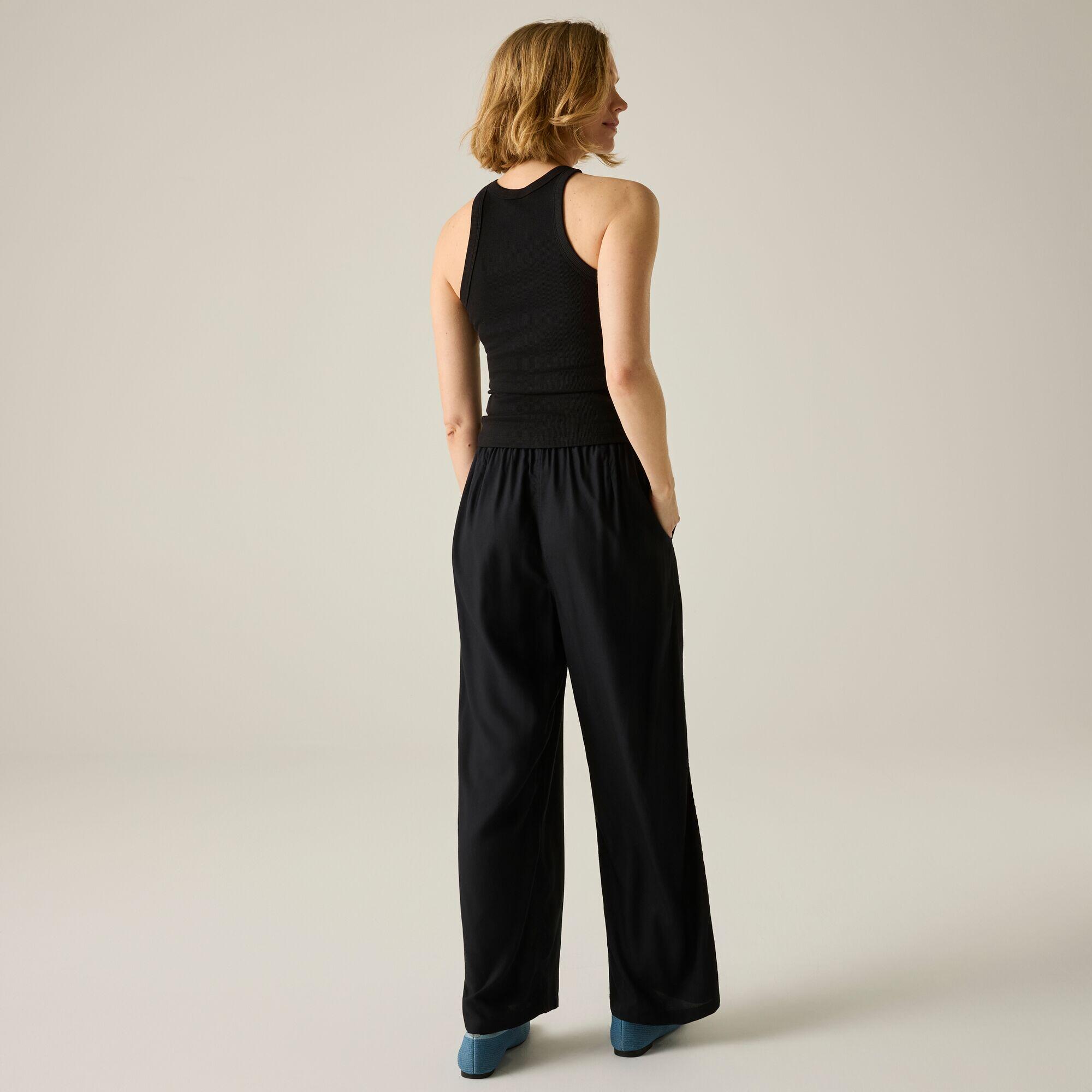 Pantaloni elasticizzati con coulisse Elbrie da donna 3/7