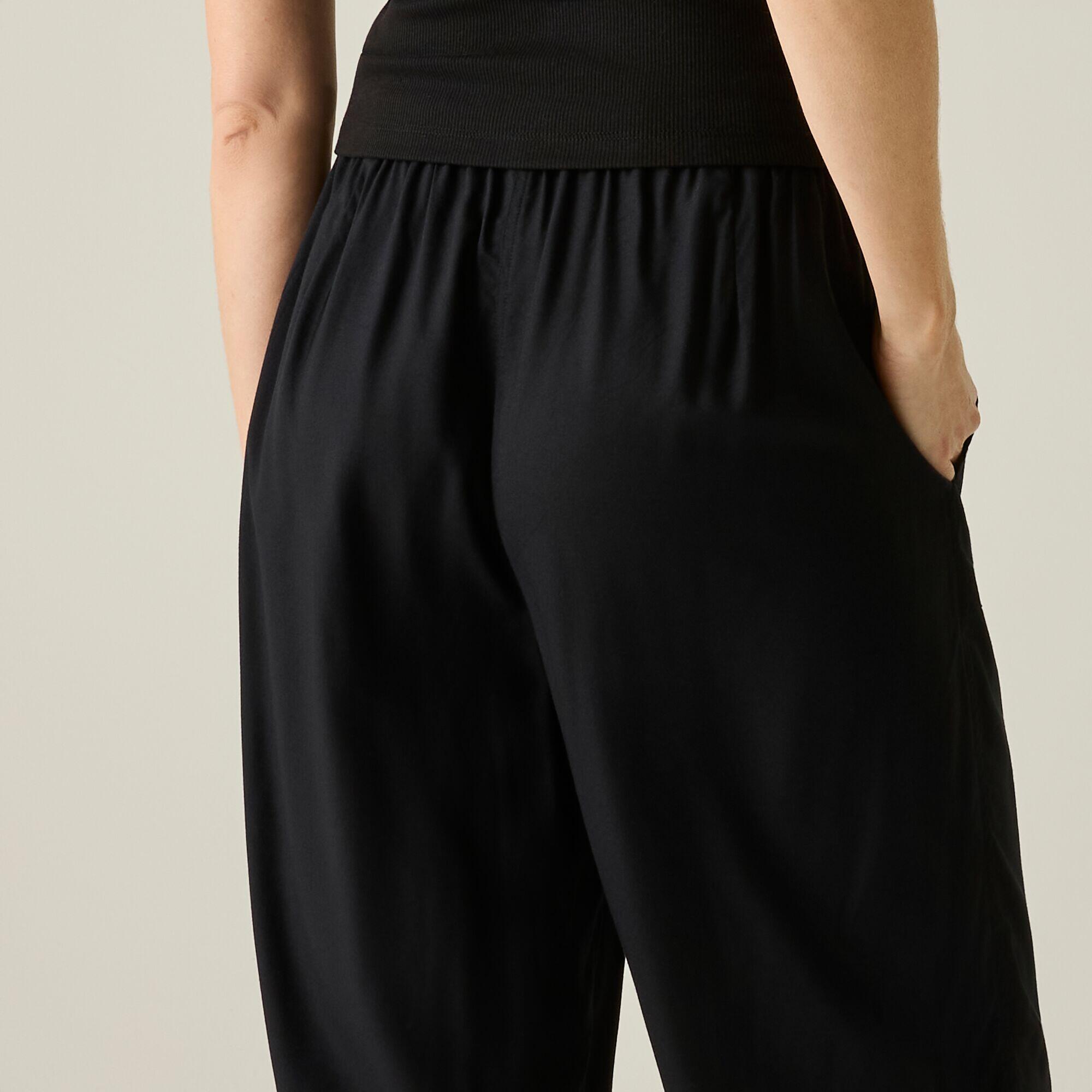 Pantaloni elasticizzati con coulisse Elbrie da donna 5/7