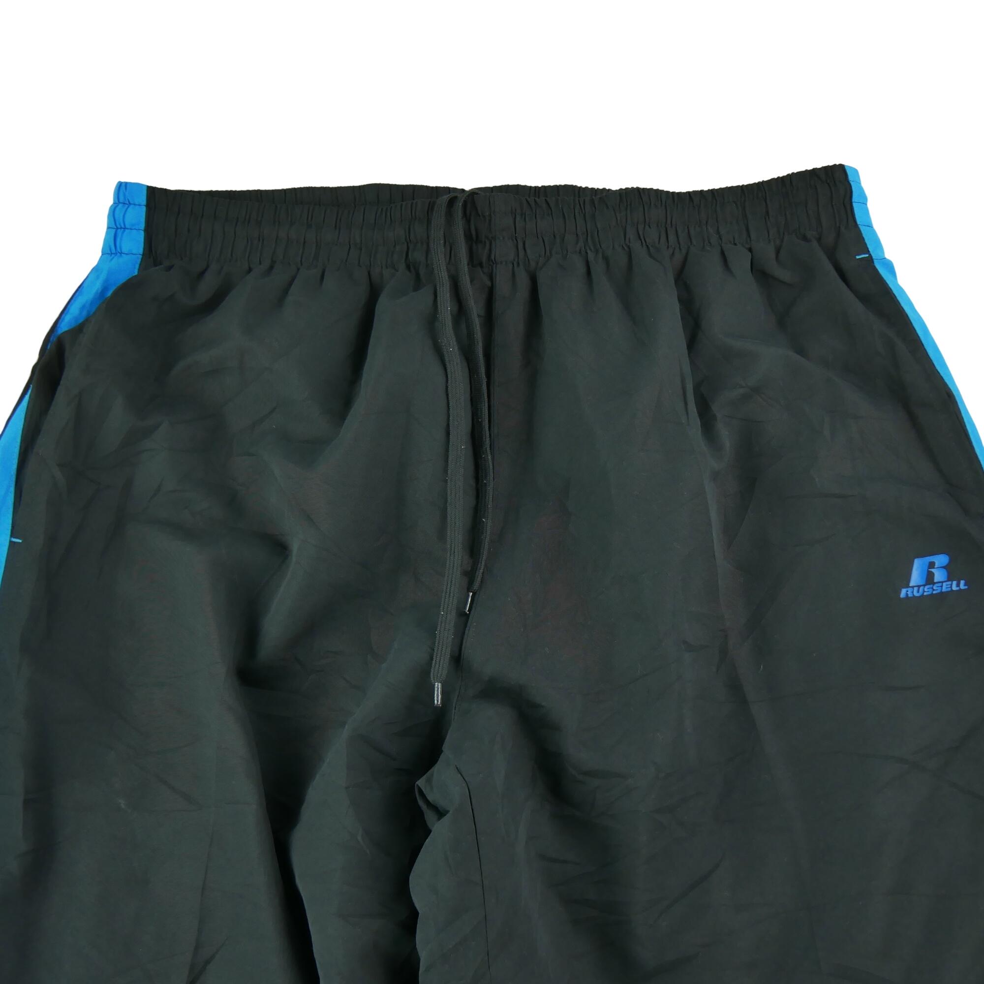 Segunda vida - Calça de sweatshirt masculina vintage Y2K preta - Como novo 3/5