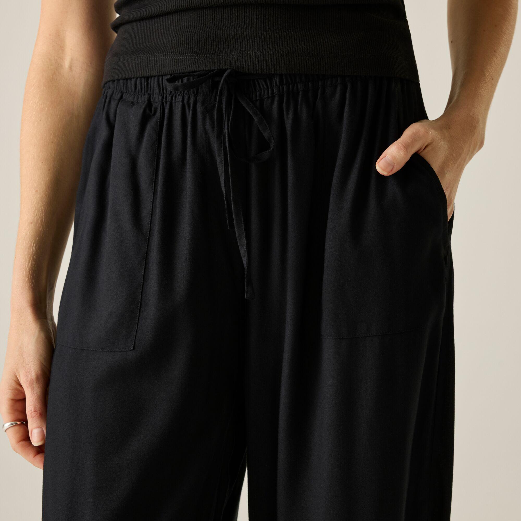 Pantaloni elasticizzati con coulisse Elbrie da donna 4/7
