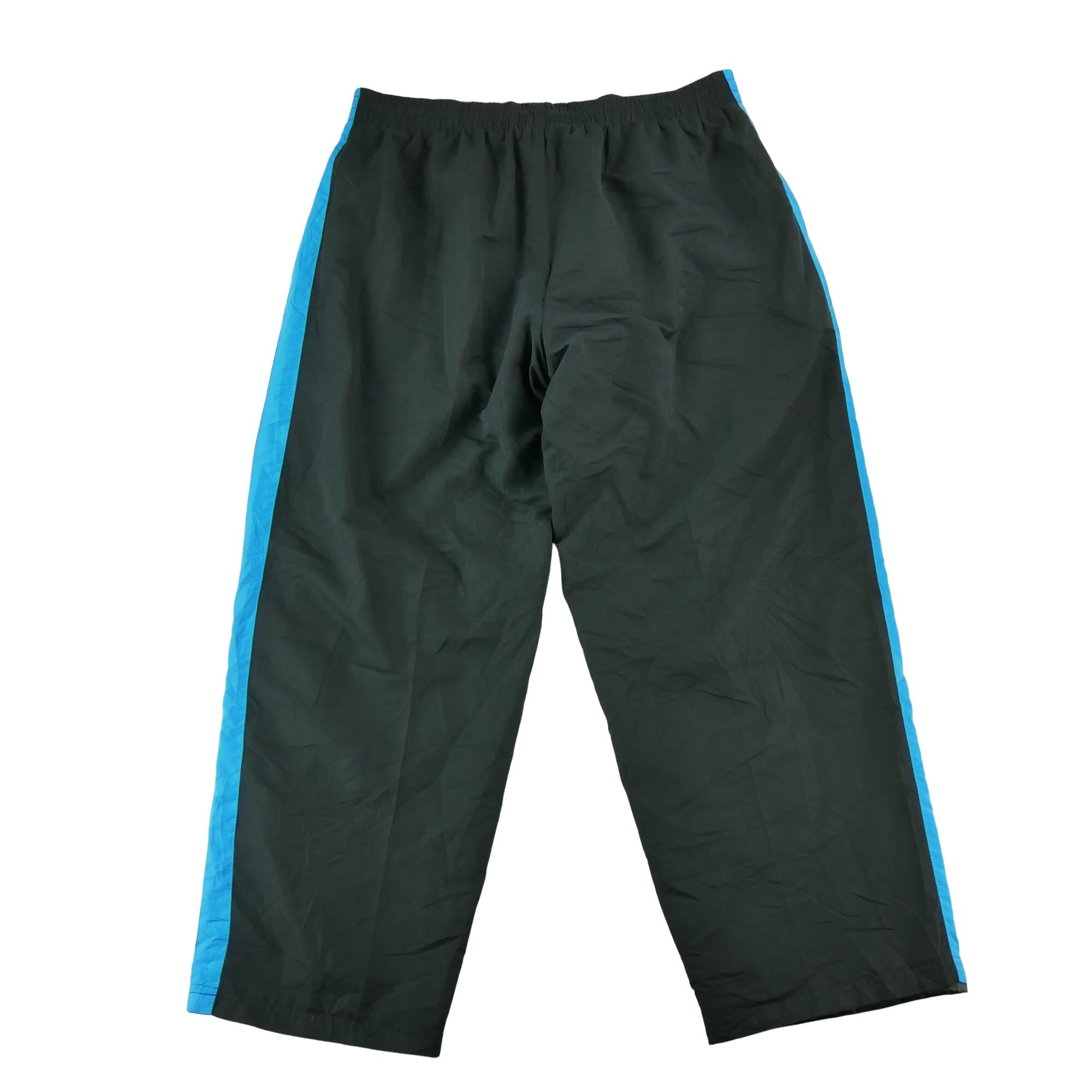 Segunda vida - Calça de sweatshirt masculina vintage Y2K preta - Como novo 2/5