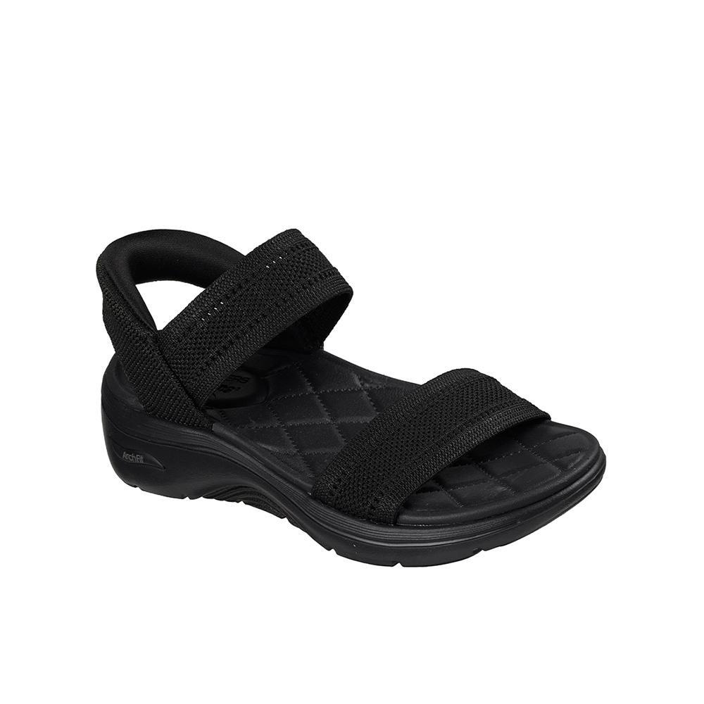 Sandálias Skechers Mulher Go Walk Arch Fit 2.0 em Preto 2/4