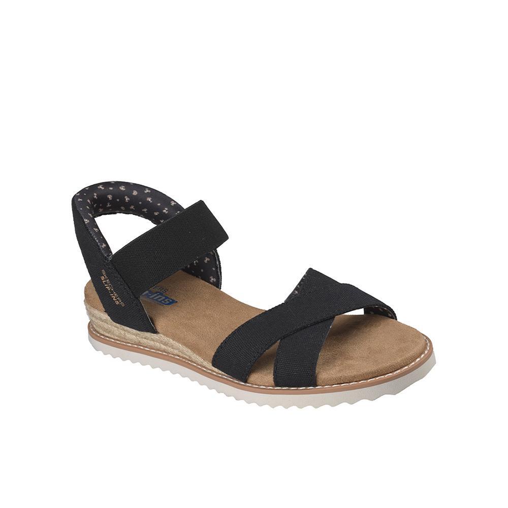 Sandalias Skechers Mujer Desert Kiss Golden Lily Negro 2/4