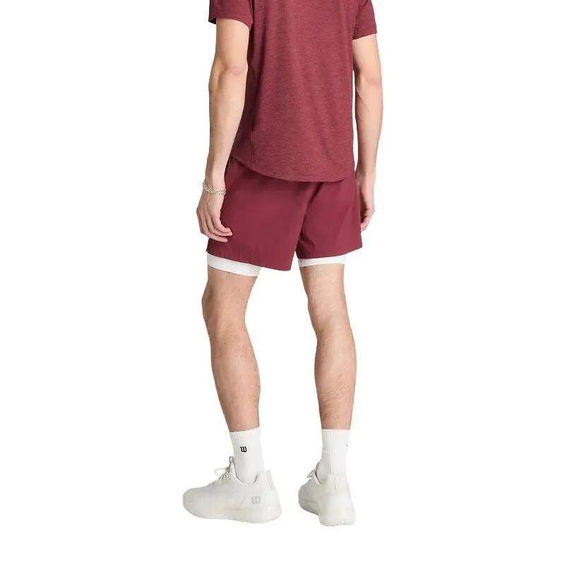 Wilson Tennis Shorts Volley 6 Vermelho Escuro 5/5
