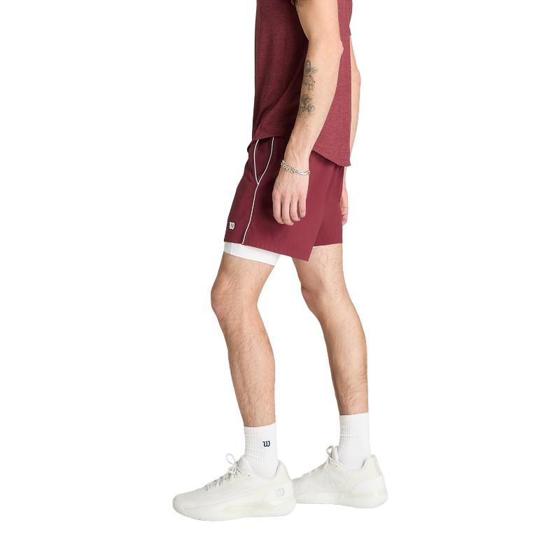 Wilson Tennis Shorts Volley 6 Vermelho Escuro 4/5