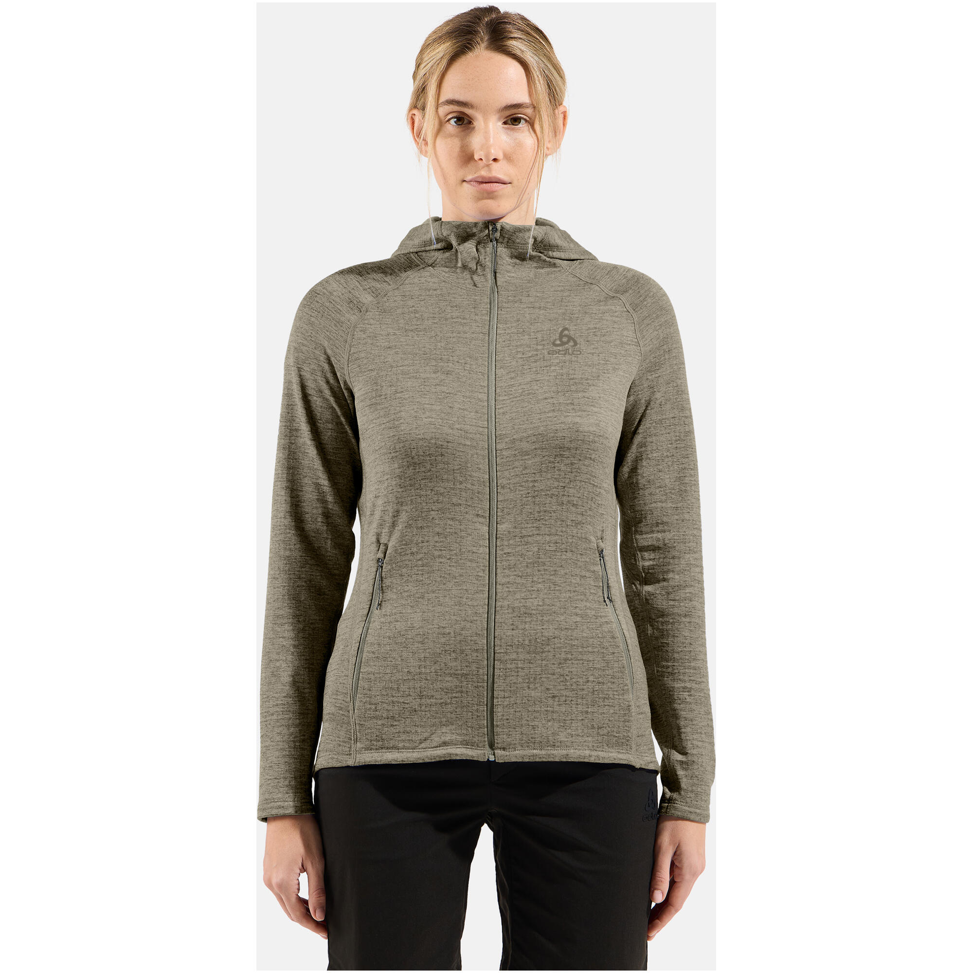 Bluza damska Odlo TENCIA Mid layer hoody full zip