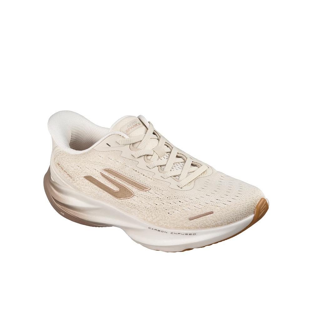 Sapatilhas Skechers Mulher Aero Spark Bege 2/4