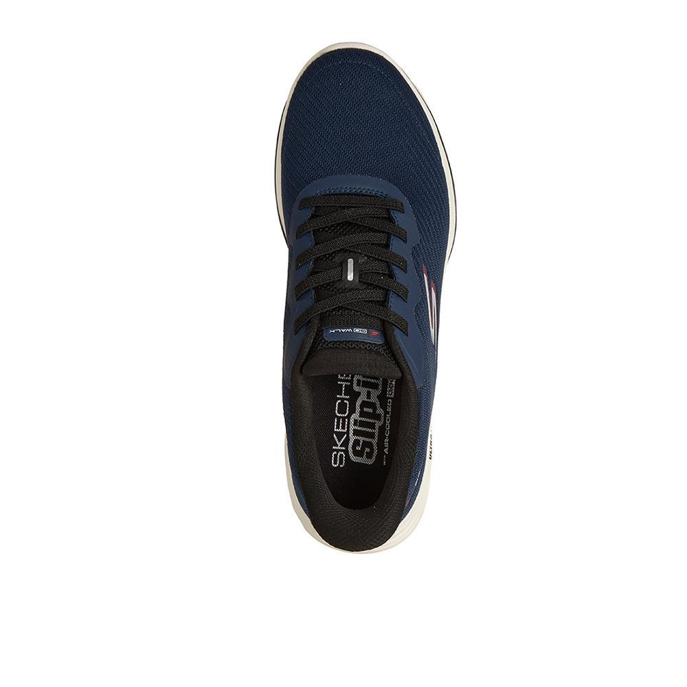 Sapatilhas Skechers Homem Go Walk 8 Pate Azul 3/4