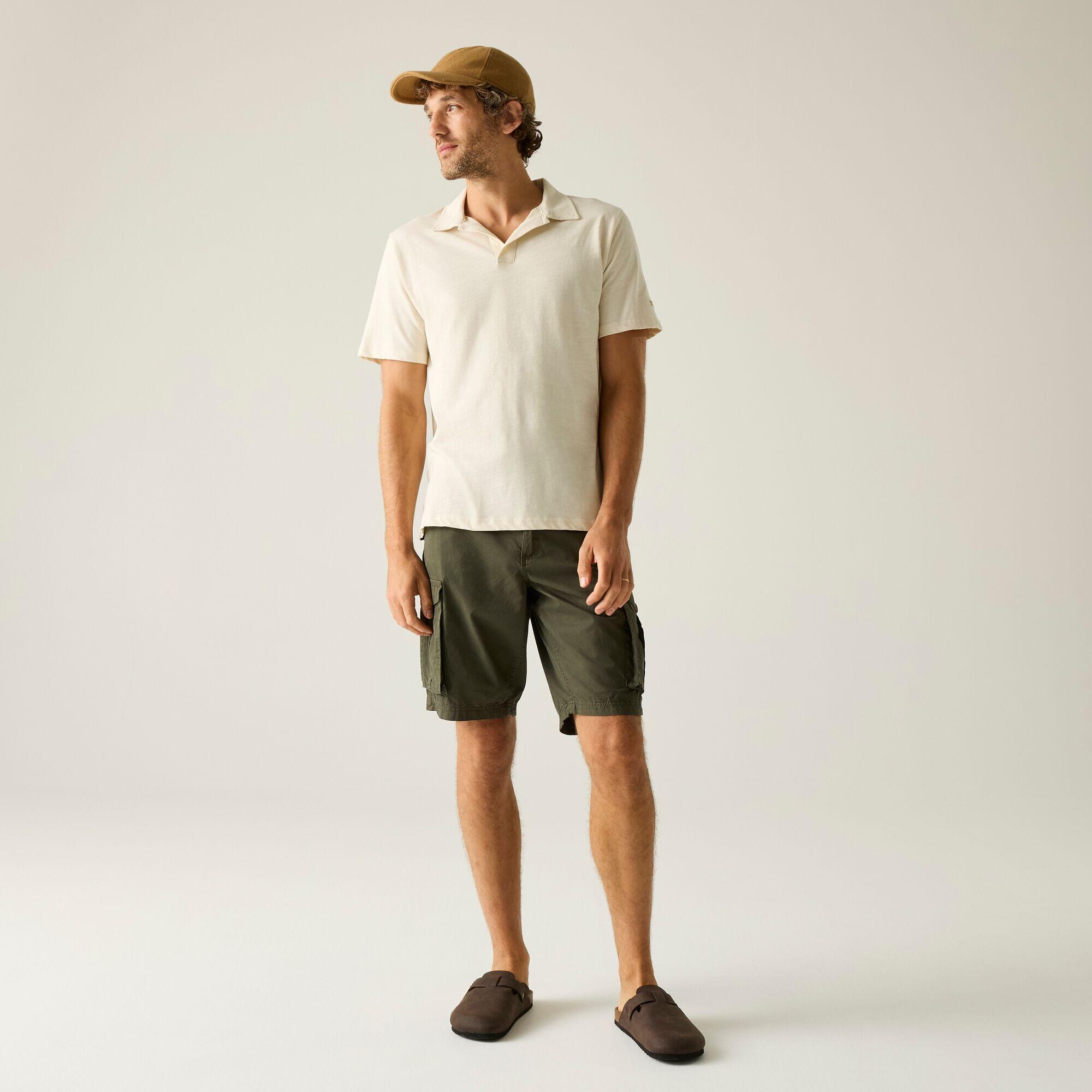 Polo da uomo Hadvo con scollo aperto 3/7