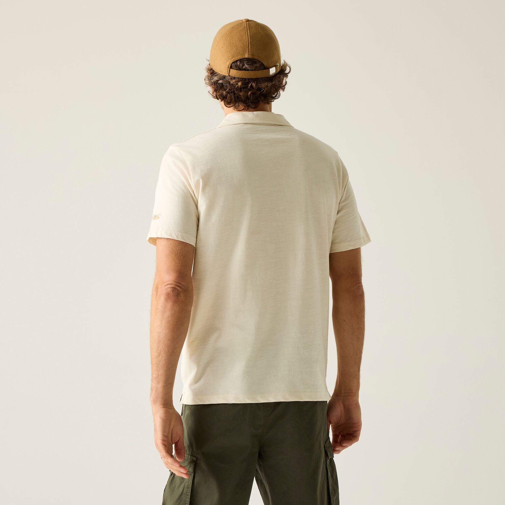 Polo da uomo Hadvo con scollo aperto 2/7