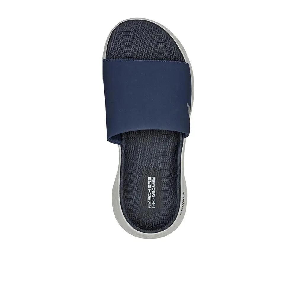Sandálias Skechers Homem Go Walk Flex Omura Azul 3/4