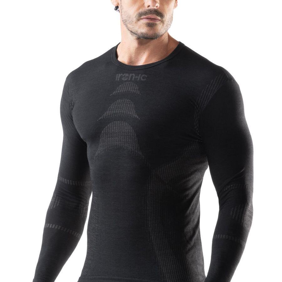 T‑shirt running thermique manches longues homme Merino 40 chaud & respirant 2/4