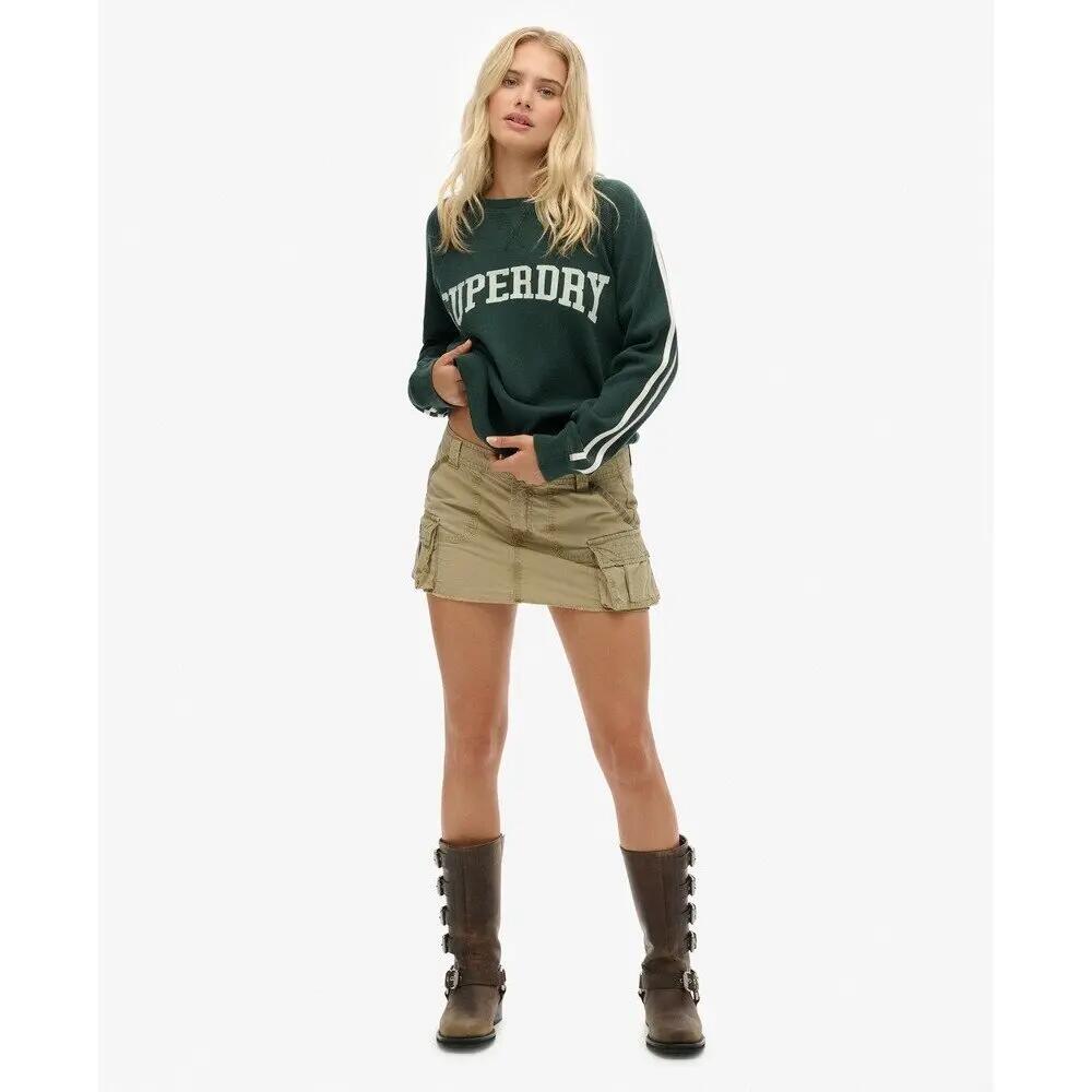 Sweatshirt col ras du cou femme Superdry Athletic Essentials 3/6