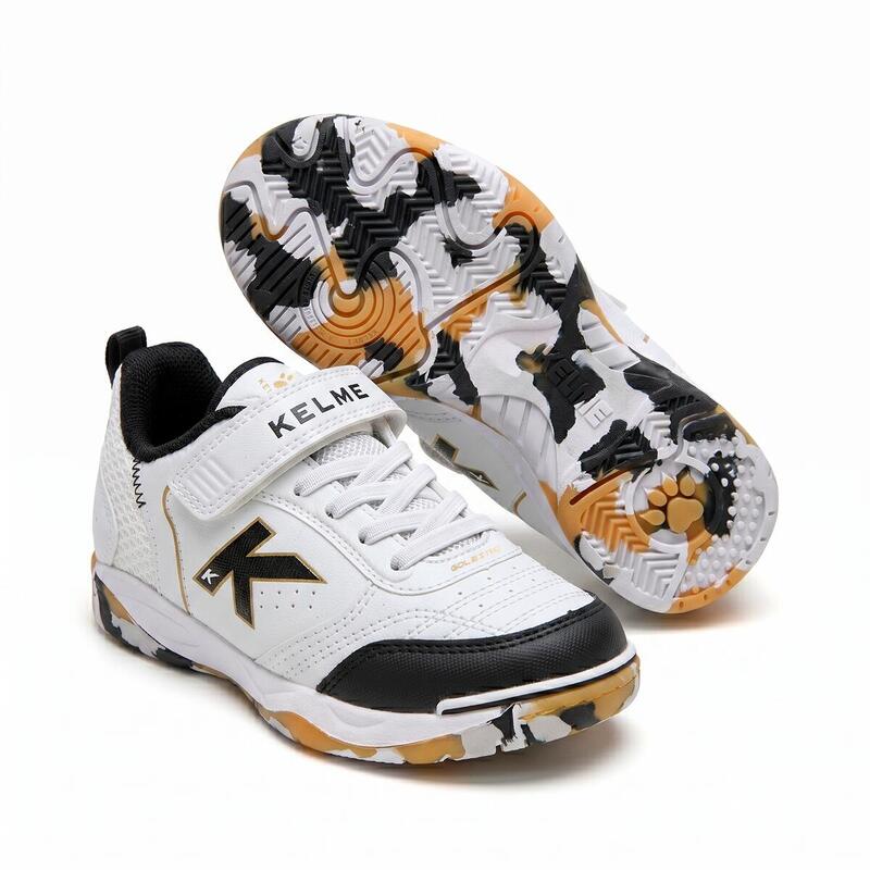 Kelme Zapatillas De Niño Goleiro Elastic Indoor Blanco Unisex