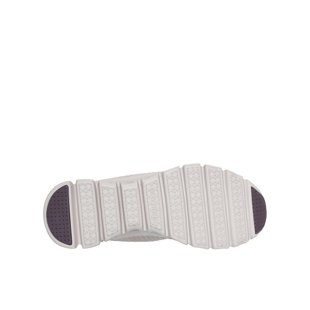 Sapatilhas Skechers Mulher Glide-step em Cinzento 4/4