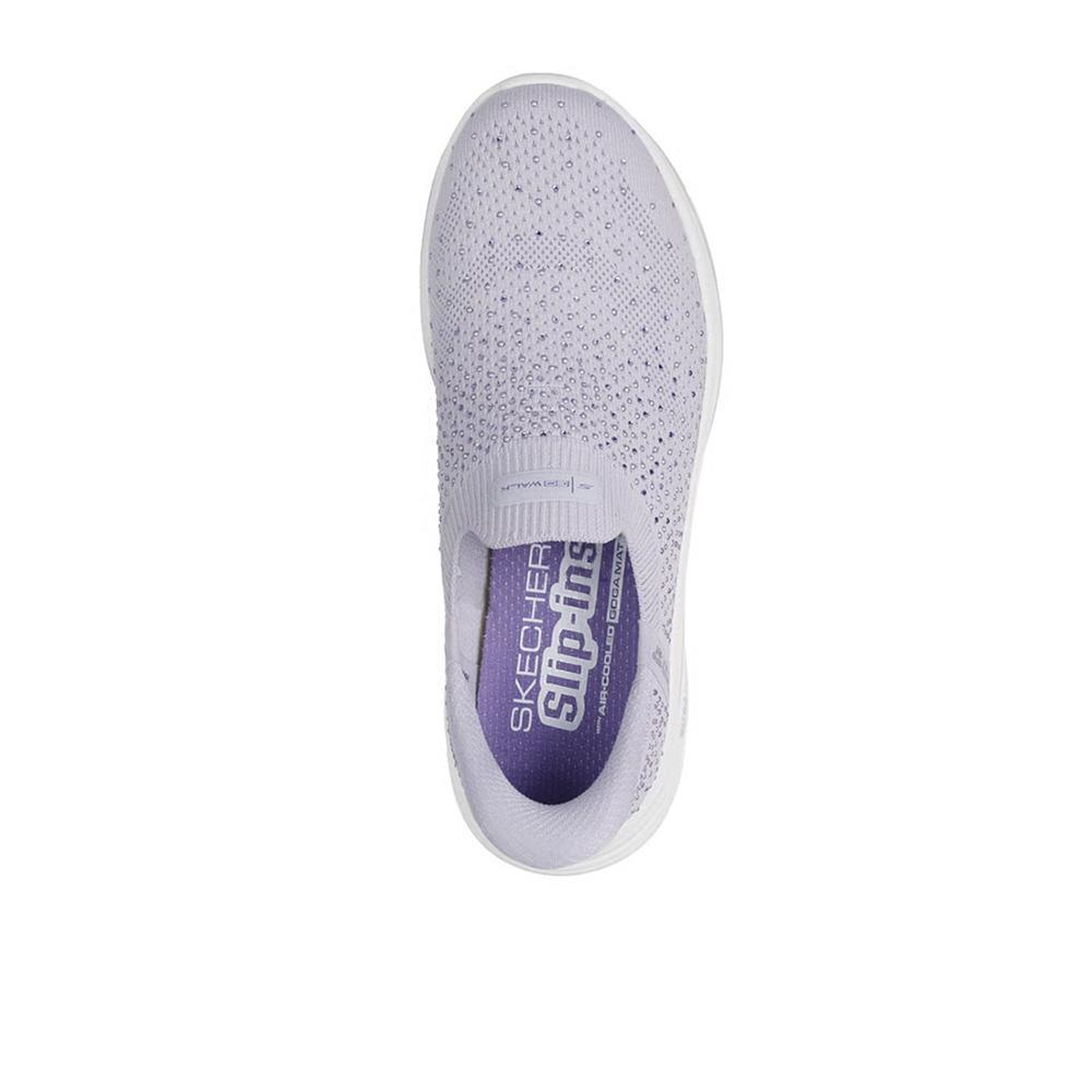 Sapatilhas Skechers Mulher Go Walk 8 Tiana em Lavanda 3/4