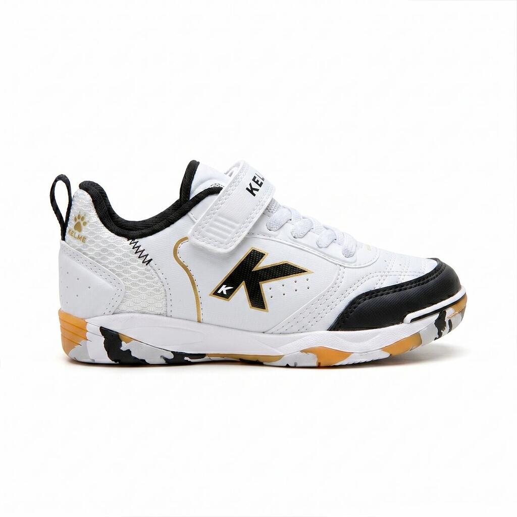 Kelme Zapatillas De Niño Goleiro Elastic Indoor Blanco Unisex
