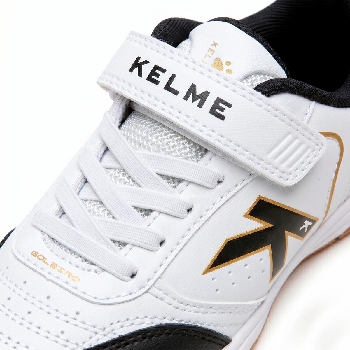 Kelme Zapatillas De Niño Goleiro Elastic Indoor Blanco Unisex 4/4
