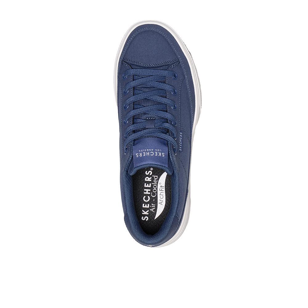 Zapatillas Skechers Hombre Arch Fit Arcade Azul 3/4