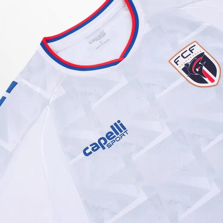 Men´s Cabo Verde 2026 Replica Away Jersey White/Royal Blue