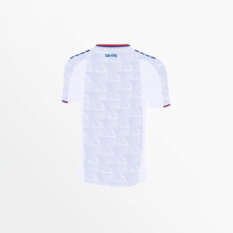 Men´s Cabo Verde 2026 Replica Away Jersey White/Royal Blue
