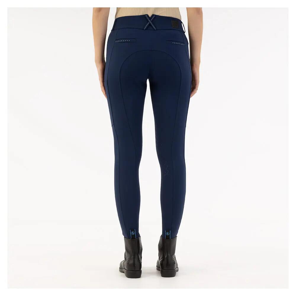 Pantalón de equitación mid grip mujer BR Equitation Kelsey 2/4