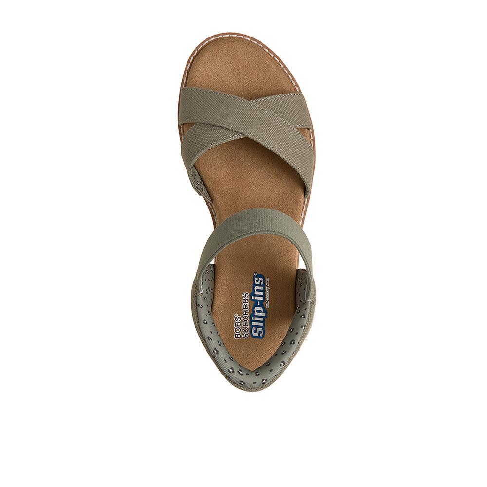 Sandalias Skechers Mujer Desert Kiss Golden Lily Oliva 3/4