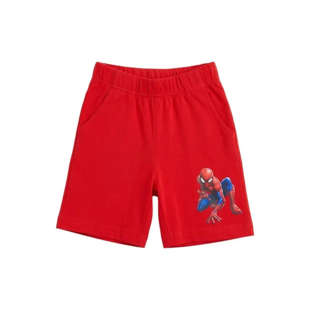 Set 2 piese pentru copii, mânecă scurtă, 100% bumbac, multicolor, Spiderman 3/3